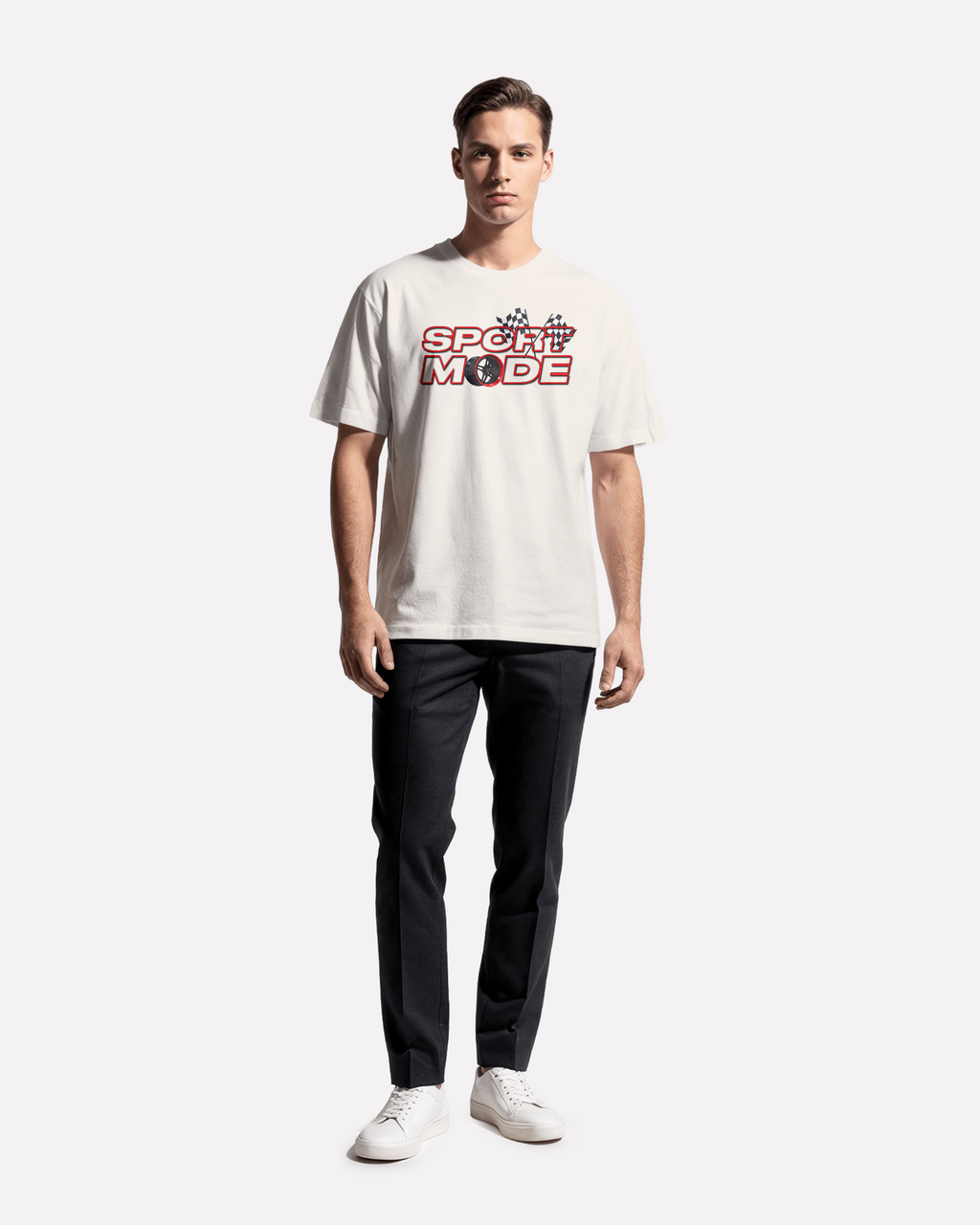 Sport Mode T-Shirt (Off-White)